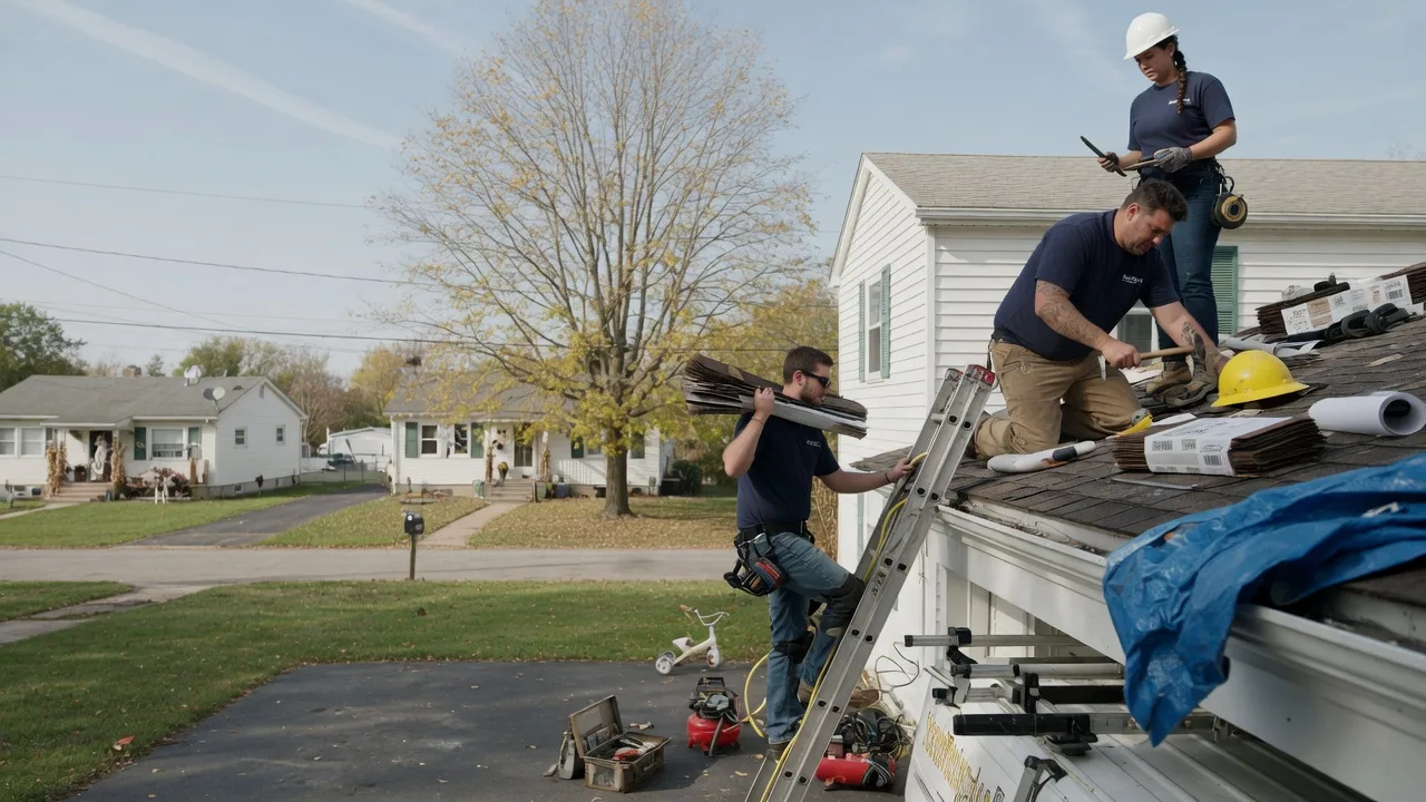 Local Roofing Contractors in Iowa City, IA near me